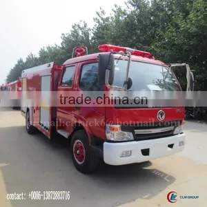 124hp DONGFENG 4*2 Fire Fighting Truck 4 Ton thumbnail-1
