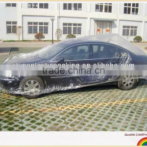 PE Plastic Auto Disposable Car Covers thumbnail-1