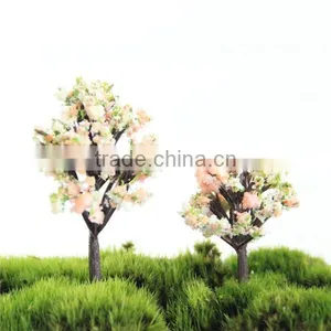 Moss Bottles Micro Landscape Accessories Artificial Peach Tree Decorative Background Plant thumbnail-1