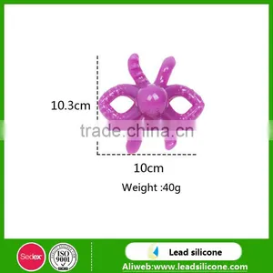 Baby Love Octopus Silicone Rubber Baby Toothbrush and Other Design Toothrush thumbnail-3