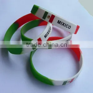 Embossed Silicone Bracelet thumbnail-1