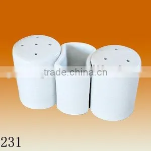 Wholesale 3pcs Porcelain Salt and Pepper Shaker , Salt and Pepper Shaker Wholesale thumbnail-1