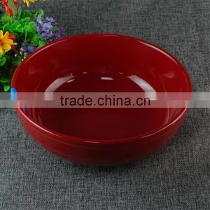 High Quality Large Red Color Sauce Serving Bowl For Food And Fruit thumbnail-2