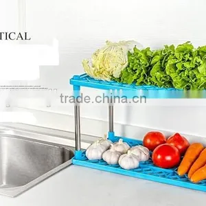 Mix Color Stock Layer 2 Steel Tub Multifunction Combined Storage Rack thumbnail-6