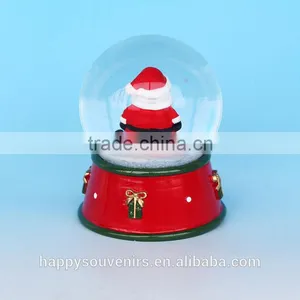 2017 Custom Glass Chrismas Snow Globe With Manufacture thumbnail-4