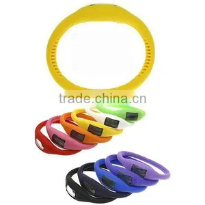 Silicone Wristband Watch or Silicone Bracelet Watch thumbnail-1