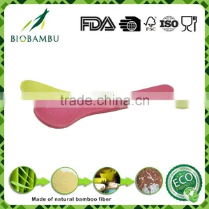 Bamboo Fiber Colorful Eco-friendly Spoon thumbnail-1