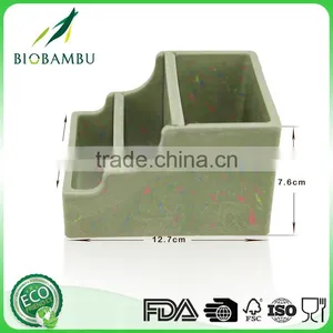 Popular Quality Assurance Health Material Bamboo Pen Holder thumbnail-3