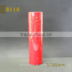 Pink Bow Flower Vase Painting Designs thumbnail-5