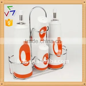 Ceramic Salt and Vinegar Bottles thumbnail-1