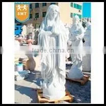 Lady Carving of Chinese White Marble Stone thumbnail-1