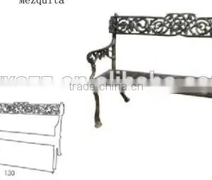 Cast Iron Garden Bench, Outdoor/Patio Furniture, Garden Supplies thumbnail-1
