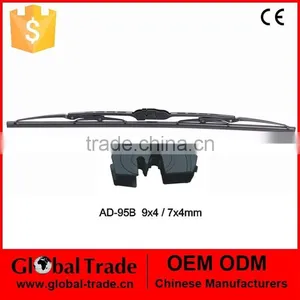 New Hybrid 2pc Universal Wiper Blade With Metal Rivet P0016 thumbnail-1