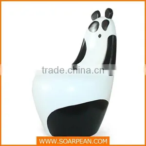 Cartoon Panda Fiberglass Baby Chair thumbnail-6