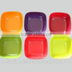 Durable Melamine Sauce Dish,melamine Colorful Butter Dish thumbnail-1