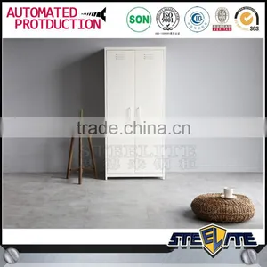 Steel Bedroom Cabinet Cheap Wardrobe Closet Design thumbnail-3