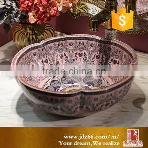 Bathroom Vanities Counter Top Ceramic Sink Wash Basin thumbnail-1
