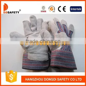DDSAFETY 2017 Wholesale Cow Split Leather Work Safety Glove thumbnail-1