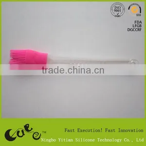 2014 Hot Sale Coloful Silicone New Design BBQ Brush, SGS Test Passed Silicone 100% Food Grade Brush thumbnail-1