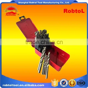 25pcs Nano Titanium Coating Straight Shank Hss Twist Drill Bits Set Cobalt Fully Ground Bright Finish Drilling Metal Forged thumbnail-6