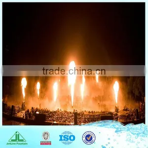 Outdoor Fountain, Water Combined With Fire thumbnail-1