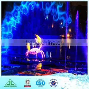 Wall Fountain, Video or Picture Projected by Laser thumbnail-2