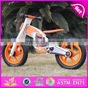 2017 New Fashion Best Boys Wooden Balance Bike W16C157-S thumbnail-6