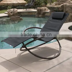 Outdoor Patio Yard Zero Gravity Orbital Lounger Rocking Chair thumbnail-1