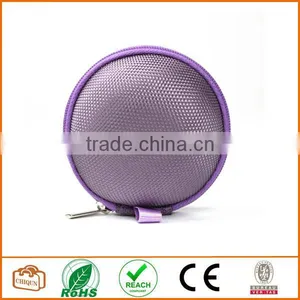 (Black and Purple) Earphone Handsfree Headset HARD EVA Case thumbnail-3