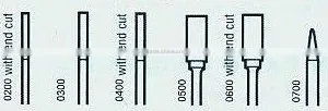 Tungsten Carbide Tipped Rotary Cutting Burrs---miniture Burrs(0982) thumbnail-1