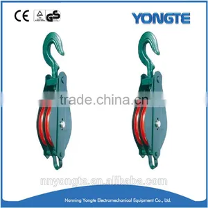 High Quality Sheave Pulley Block/ 6 Ton Chain Pulley Block thumbnail-6