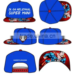 3D Embroidered Snapback Caps thumbnail-1