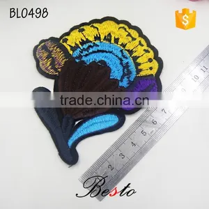 China Wholesale Tshirt Fabric Applique Embroidery Designs for Clothes thumbnail-4