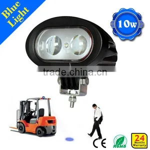 10w 80v Led Forklift Lights Blue Spot Light Forklift Safety Parts thumbnail-1