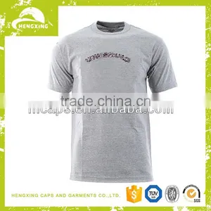 Summer Men Customized Bulk Print 100% Cotton Short Sleeve T-shirt thumbnail-1