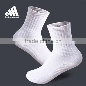 Customized Seamless Cotton White School Socks thumbnail-1