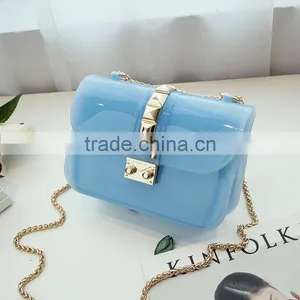HFR-YB22 2017 the Most Popular Lady Leathercolorful Rubik Cube Handbag Import Wholesale thumbnail-2