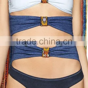 Ladies One Piece Swimwear Without Strap thumbnail-2