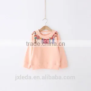 Girls Fashion Shirts Embroidery Pullover Designs Sweater thumbnail-1