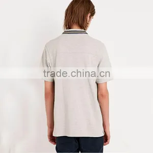Summer Polo Office Uniform Design Polyester/ Spandex Polo-shirt thumbnail-3