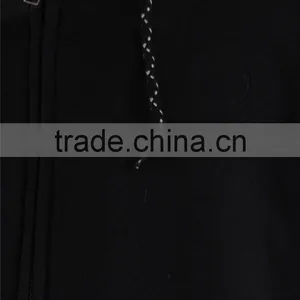 China Factory Black Hoodies 100% Cotton Pullover Hoodie for Man thumbnail-4