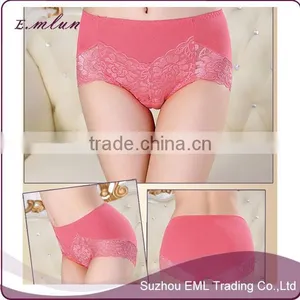Mid-waist Fashion High-end Sexy Cotton Women Lingerie Underwear New Design thumbnail-3