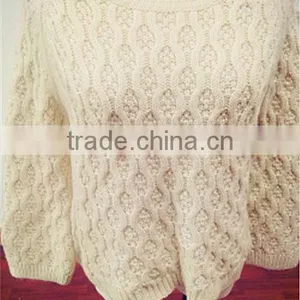 2014 Long Sleeve Hollowed Summer Ladies Sweater thumbnail-1