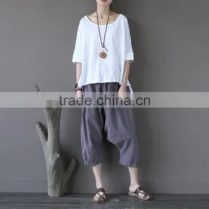 Z&M Linen Fabric for Shirt Pure Linen Women's Shirt Fabric Linen t Shirt thumbnail-3