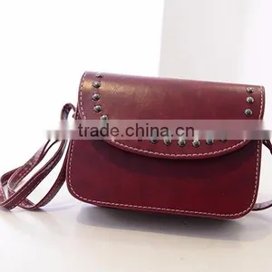 DY0002Z Europea Fashon Ladies Rivet Shoulder Bag thumbnail-3