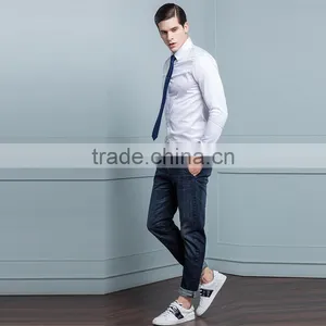 Fashion White Shirt Of Western Formal Wear For Men thumbnail-2