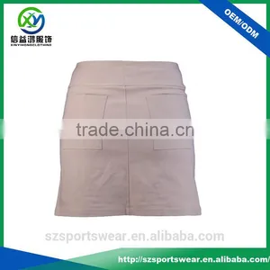 Top Quality Ladies Golf Wear /tailored Fit Golf Skirt With Customized Logo thumbnail-2