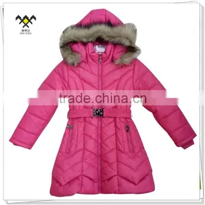 Fujian Shishi Factory Unique Girl Long Winter Coats thumbnail-1