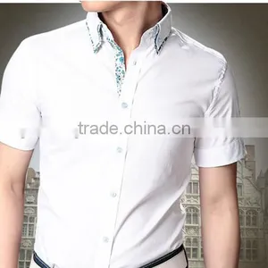 Cultivate One's Morality Type Youth Business Half Sleeve Shirts thumbnail-3
