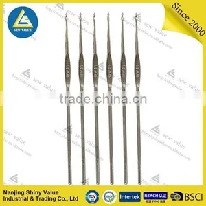 Customized Package Single Head Nickel-plated Steel Crochet Hook thumbnail-3